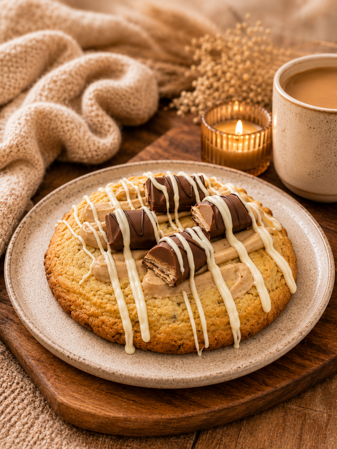 🍪 Cookie XL aux pépites garniture Bueno