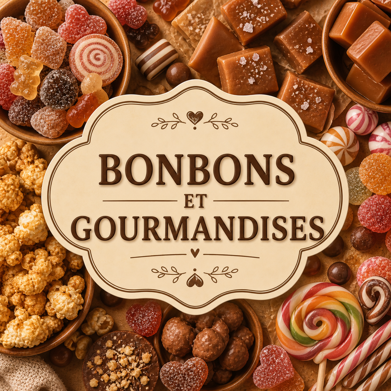 Bonbons et gourmandises