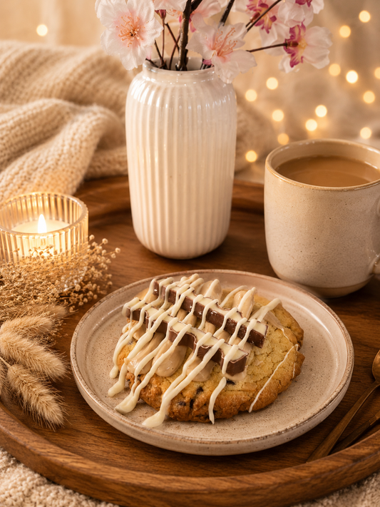 🍪 Cookie aux pépites et garniture kinder