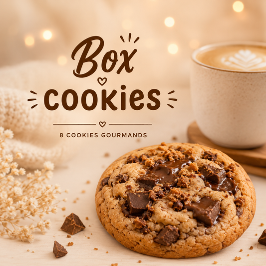 🍪 Box découverte cookies x8